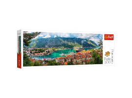 обзорное фото Пазлы Панорама: Котор Черногория 500шт 500 элементов