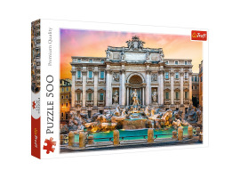 обзорное фото Puzzle Trevi Fountain: Rome 500pcs 500 items