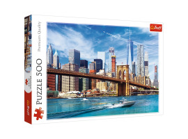 обзорное фото Puzzle View of New York: USA 500pcs 500 items