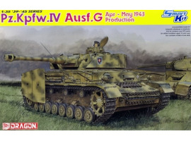 обзорное фото Немецкий средний танк Pz.Kpfw. IV Ausf. G Бронетехника 1/35