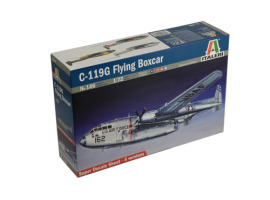 Збірна модель 1/72 Літак C-119G FLYING BOXCAR Italeri 0146