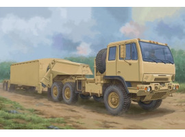 обзорное фото Збірна модель 1/35 Військовий тягач M1088 Tractor Trumpeter 01098 Автомобілі 1/35