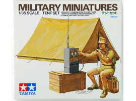 обзорное фото Scale model 1/35 Tent Kit Tamiya 35074 Detail sets