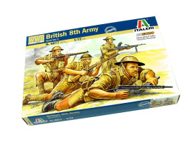 обзорное фото WWII British 8th Army Figures 1/72