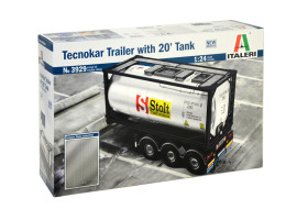 обзорное фото TECNOKAR TRAILER WITH 20' TANK Вантажівки / причепи