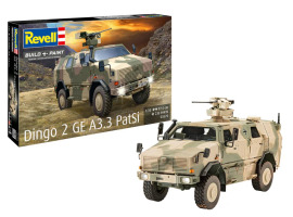 обзорное фото Сборная модель 1/35 Немецкий бронеавтомобиль Динго 2 GE Az.z Patsi Revell 03370 Автомобили 1/35
