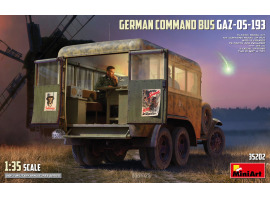 обзорное фото Сборная модель 1/35 Немецкий командный автобус ГАЗ-05-193 MiniArt 35202 Автомобили 1/35