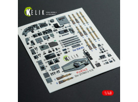 Dornier Do-217 N/J 3D декаль интерьер для комплекта ICM 1/48 KELIK K48143
