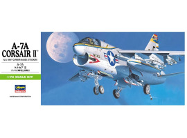 Scale model 1/72 Hasegawa 00238 A-7A Corsair II Fighter