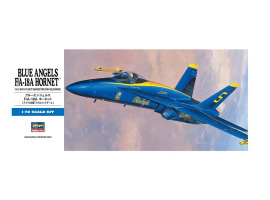 Scale model 1/72 Airplane Blue Angels F/A-18A Hornet Hasegawa 00440