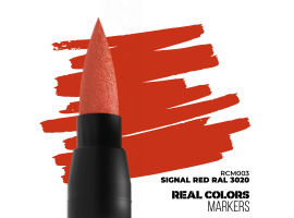 обзорное фото Маркер - Сигнальний червоний RAL 3020 RCM 003 Real Colors MARKERS