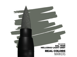 обзорное фото RAL 7009 Hellgrau-Light Grey – RC Marker RCM 016 Real Colors MARKERS