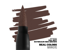 обзорное фото RAL 8017 Rotbraun-Red Brown – RC Marker RCM 020 Real Colors MARKERS