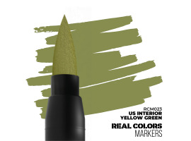 обзорное фото Маркер - Інтер'єрний жовто зелений США RCM 023 Real Colors MARKERS