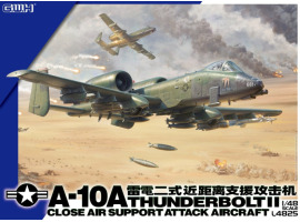 обзорное фото Scale model 1/48 Airplane A-10A Thunderbolt II - Close Air Support Attack Aircraft Great Wall Hobby L4825 Aircraft 1/48