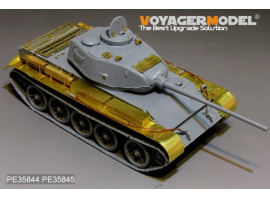 обзорное фото WWII Russian T-44 Medium Tank Early Version Fenders(MINIART35193) Фототравление