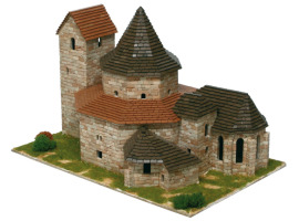 Керамический конструктор - церковь Ottmarsheim Abbey (ABBATIALE D'OTTMARSHEIM)
