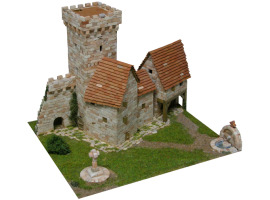 обзорное фото Керамический конструктор - средневековая башня (TORRE VIGIA - WATCHTOWER) Керамический конструктор 