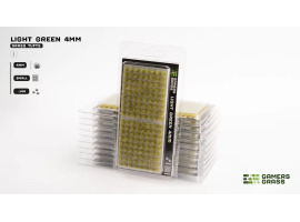 обзорное фото Набор пучков мелкой светло-зелёной травы Light Green 4мм - Small Gamers Grass GG4-LGs Наборы деталировки