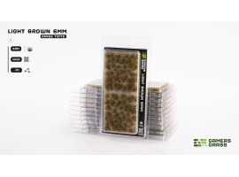 обзорное фото Набор пучков травы дикой светло-коричневой Light Brown 6мм - Wild Gamers Grass GG6-LB Наборы деталировки