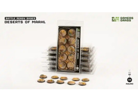 обзорное фото Deserts of Maahl - Round 25mm (x10) Gamers Grass GGB-DR25 Sundry