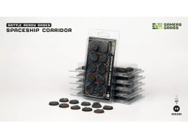 обзорное фото Spaceship Corridor - Round 25mm (x10) Gamers Grass GGB-SPR25 Sundry