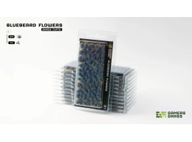 обзорное фото Набор пучков травы голубые цветы Bluebeard Flowers 6мм Gamers Grass GGFS-BLU Наборы деталировки