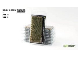 обзорное фото Набор пучков травы тёмно-зелёные кусты Dark Green Shrubs 6мм Gamers Grass GGFS-DAG Наборы деталировки