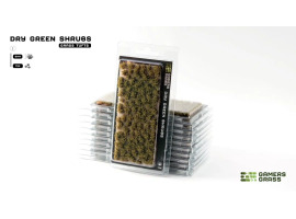 обзорное фото Набор пучков травы сухие зелёные кусты Dry Green Shrubs 6мм Gamers Grass GGFS-DRG Наборы деталировки