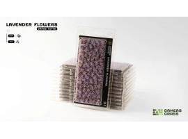 обзорное фото Набор пучков травы цветы лаванды Lavender Flowers 6мм Gamers Grass GGFS-LAV Наборы деталировки