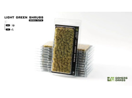 обзорное фото Набор пучков травы светло-зелёные кусты Light Green Shrubs 6мм Gamers Grass GGFS-LG Наборы деталировки
