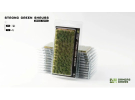 обзорное фото Набор пучков травы ярко-зелёные кусты Strong Green Shrubs 6мм Gamers Grass GGFS-SG Наборы деталировки