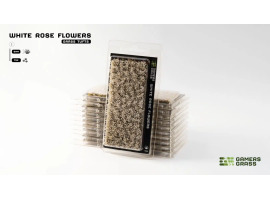 обзорное фото Набор пучков травы белые цветы White Rose Flowers 6мм Gamers Grass GGFS-WR Наборы деталировки