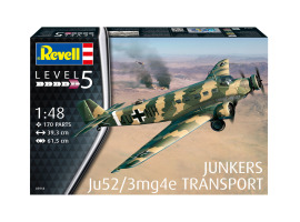 обзорное фото Junkers Ju 52/3mg4e Літаки 1/48