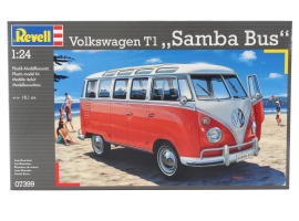 обзорное фото Автобус VW T1 SAMBA  Автомобили 1/24