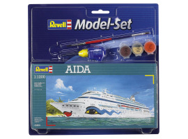 обзорное фото Модельный набор круизного AIDA Гражданский флот