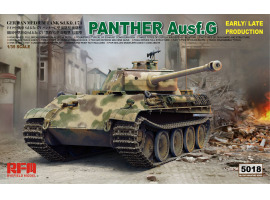 Збірна модель 1/35 Танк Panther Ausf.G ранніх та пізніх випусків RFM RM-5018