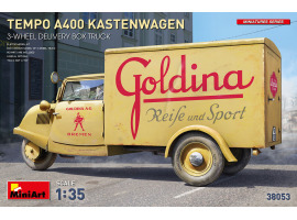Сборная модель 1/35 Фургон Tempo A400 Miniart 38053