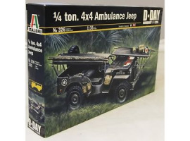 обзорное фото Ambulance Jeep Cars 1/35