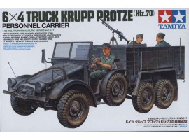 обзорное фото Scale model 1/35 German truck Krupp Protze 1 ton (6x4) Tamiya 353 Cars 1/35