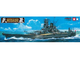 обзорное фото Scale model 1/350 Japanese Battleship "Musashi"Tamiya 78031 Fleet 1/350