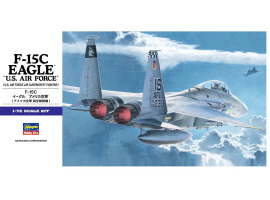 Assembled model aircraft F-15C EAGLE "U.S. AIR FORCE" E13 1:72