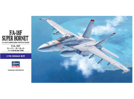 обзорное фото Збірна модель літака F/A-18F SUPER HORNET E18 1:72 Літаки 1/72