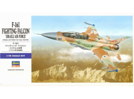 Assembled model of F-16I FIGHTING FALCON "ISRAELI AIR FORCE" E34 1:72