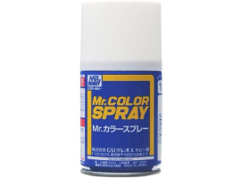 обзорное фото Spray paint Character White Mr.Color Spray (100 ml) S107 Spray paint / primer