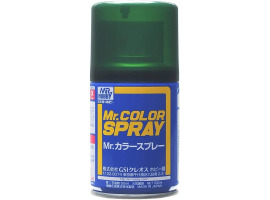 обзорное фото Аерозольна фарба IJN Green (Nakajima) / Зелений (Nakajima) Mr.Color Spray (100 ml) S15 Фарба / ґрунт в аерозолі