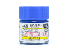 Nitro based acrylic paint Gundam Color (10ml) Light Blue Mr.Color UG14