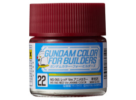 Акрилова фарба на нітро основі Gundam Color (10ml) For Builders / Червоний Mr.Color UG22