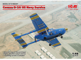 обзорное фото Cessna O-2A US Navy Service  Aircraft 1/48
