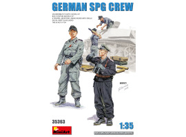 обзорное фото GERMAN SPG CREW - НЕМЕЦКИЙ САУ ЭКИПАЖ Figures 1/35